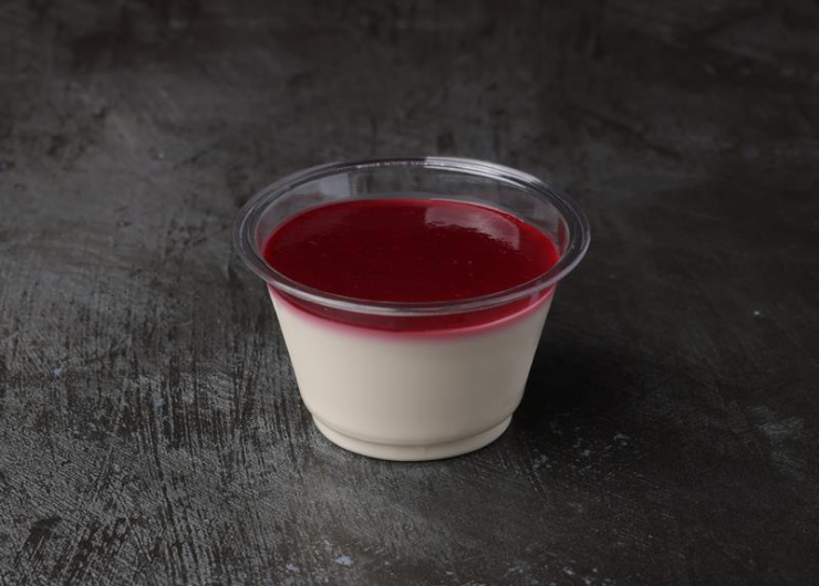 Panna Cotta Fruits Rouges