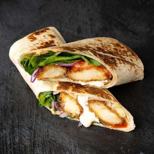 Smash Wrap Poulet Cajun