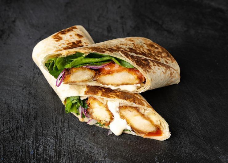 Smash Wrap Poulet Cajun