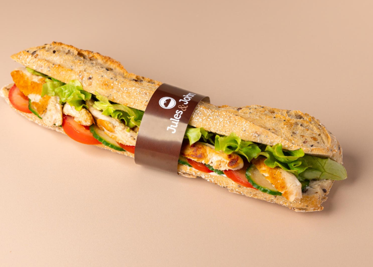 Sandwich Poulet crudité