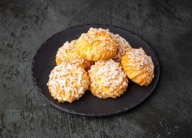 Chouquettes garnies